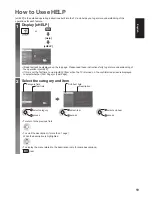 Preview for 19 page of Panasonic TXL60DT60Y Operating Instructions Manual