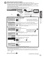 Preview for 13 page of Panasonic TXP42V20BA Operating Instructions Manual