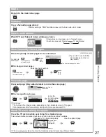 Preview for 27 page of Panasonic TXP42V20BA Operating Instructions Manual