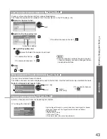 Preview for 43 page of Panasonic TXP42V20BA Operating Instructions Manual