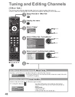 Preview for 48 page of Panasonic TXP42V20BA Operating Instructions Manual