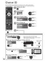 Preview for 56 page of Panasonic TXP42V20BA Operating Instructions Manual