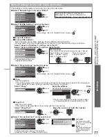 Preview for 77 page of Panasonic TXP42V20BA Operating Instructions Manual