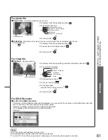 Preview for 81 page of Panasonic TXP42V20BA Operating Instructions Manual