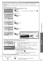 Preview for 63 page of Panasonic TXP42VT20E Operating Instructions Manual