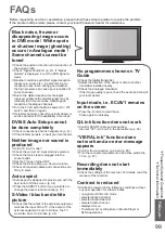 Preview for 99 page of Panasonic TXP42VT20E Operating Instructions Manual