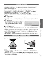 Предварительный просмотр 29 страницы Panasonic TXP50VT20L Operating Instructions Manual