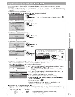 Предварительный просмотр 63 страницы Panasonic TXP50VT20L Operating Instructions Manual