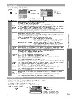 Предварительный просмотр 69 страницы Panasonic TXP50VT20L Operating Instructions Manual