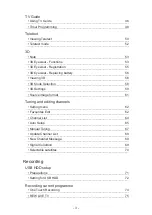 Preview for 3 page of Panasonic TXP50VT60Y User Manual