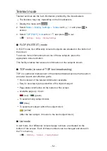 Preview for 52 page of Panasonic TXP50VT60Y User Manual