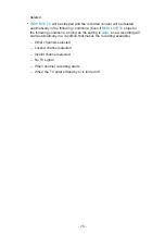 Preview for 76 page of Panasonic TXP50VT60Y User Manual