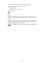 Preview for 55 page of Panasonic TXP50VT65B User Manual