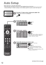 Preview for 12 page of Panasonic TXPF42G20S Operating Instructions Manual