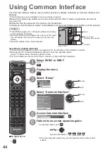 Preview for 44 page of Panasonic TXPF42G20S Operating Instructions Manual