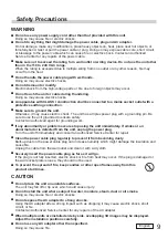 Preview for 2 page of Panasonic TY-3DTRW Operating Instructions Manual