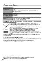 Preview for 13 page of Panasonic TY-3DTRW Operating Instructions Manual