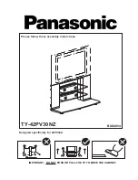 Preview for 1 page of Panasonic TY-42PV30NZ Assembly Instruction Manual