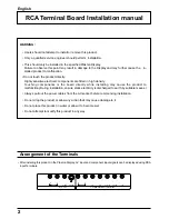 Preview for 2 page of Panasonic TY-42TM4Z Installation Manual