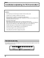 Preview for 14 page of Panasonic TY-42TM4Z Installation Manual