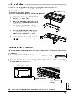 Preview for 17 page of Panasonic TY-42TM4Z Installation Manual