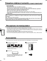 Preview for 14 page of Panasonic TY-42TM6B - Monitor Terminal Expansion Board Operating Instructions Manual