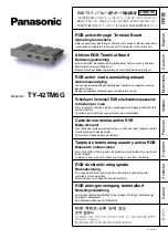 Panasonic TY-42TM6G Operating Instructions preview