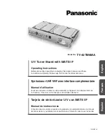 Preview for 1 page of Panasonic TY-42TM6MA Operating Instructions Manual