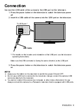 Предварительный просмотр 5 страницы Panasonic TY-CC10W Operating Instructions Manual