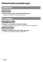 Preview for 38 page of Panasonic TY-CC10W Operating Instructions Manual