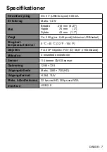 Preview for 43 page of Panasonic TY-CC10W Operating Instructions Manual