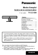 Preview for 53 page of Panasonic TY-CC10W Operating Instructions Manual