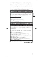 Preview for 13 page of Panasonic TY-CC20W Operating Instructions Manual