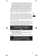 Preview for 17 page of Panasonic TY-CC20W Operating Instructions Manual