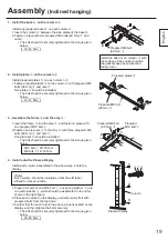 Предварительный просмотр 19 страницы Panasonic TY-CE103PS10 Installation Instructions Manual