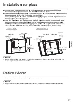 Предварительный просмотр 57 страницы Panasonic TY-CE103PS10 Installation Instructions Manual