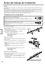 Предварительный просмотр 62 страницы Panasonic TY-CE103PS10 Installation Instructions Manual