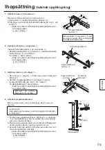 Предварительный просмотр 73 страницы Panasonic TY-CE103PS10 Installation Instructions Manual