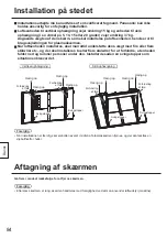 Preview for 84 page of Panasonic TY-CE103PS10 Installation Instructions Manual