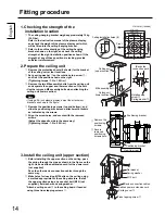 Предварительный просмотр 14 страницы Panasonic TY-CE42PS20 Installation Instructions Manual