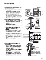 Предварительный просмотр 21 страницы Panasonic TY-CE42PS20 Installation Instructions Manual