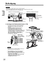 Предварительный просмотр 22 страницы Panasonic TY-CE42PS20 Installation Instructions Manual