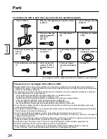 Предварительный просмотр 34 страницы Panasonic TY-CE42PS20 Installation Instructions Manual