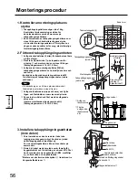 Предварительный просмотр 56 страницы Panasonic TY-CE42PS20 Installation Instructions Manual