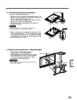 Предварительный просмотр 65 страницы Panasonic TY-CE42PS20 Installation Instructions Manual