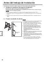 Preview for 68 page of Panasonic TY-CE85PS12 Installation Instructions Manual