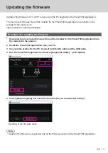 Предварительный просмотр 21 страницы Panasonic TY-CSP1 Operating Instructions (Functional Manual)