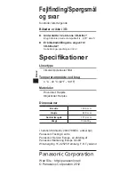 Preview for 10 page of Panasonic TY-EP3D10EB Operating Instructions Manual