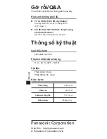 Preview for 16 page of Panasonic TY-EP3D10WB Operating Instructions Manual