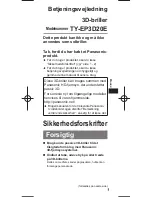 Preview for 5 page of Panasonic TY-EP3D20E Operating Instructions Manual